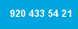 920 433 54 21